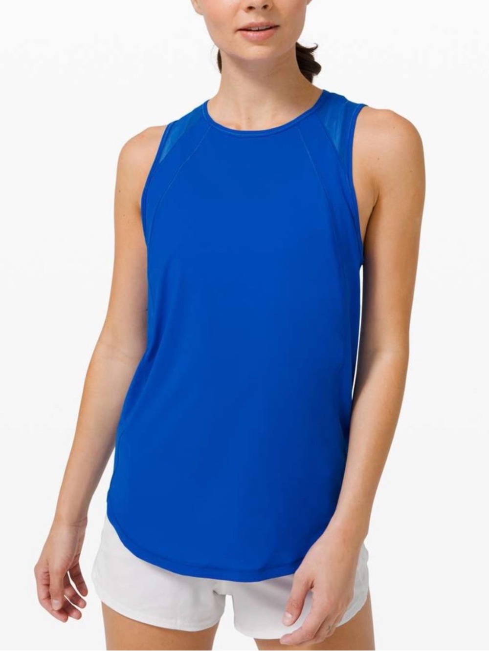 Lululemon Sculpt Tank Top Cerulean Blue Size 6
